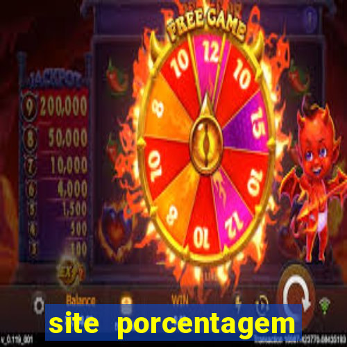 site porcentagem slots pg